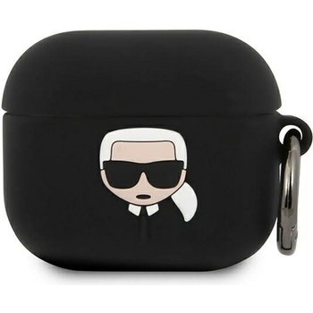 Image 1 of KARL LAGERFELD Калъф Karl Lagerfeld Karl Head Silicone Case за AirPods 3 - Черен
