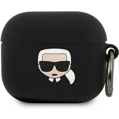 KARL LAGERFELD Калъф Karl Lagerfeld Karl Head Silicone Case за AirPods 3 - Черен