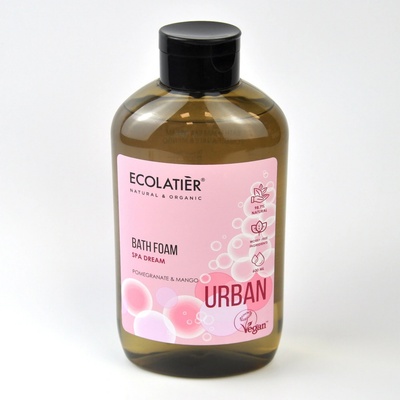 Natura Siberica Ecolatiér Urban pena do kúpeľa SPA Dream Granátové jablko a mango 600 ml