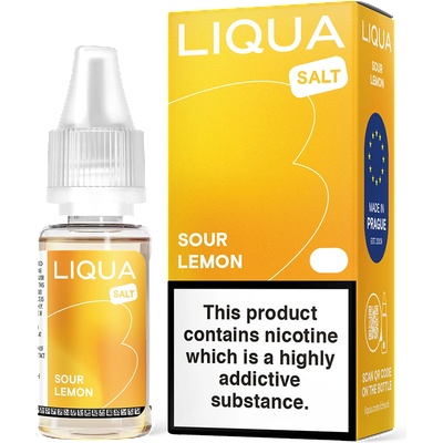 никотинови соли Liqua Salt 10ml Sour Lemon 10мг