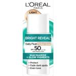 L'Oréal Bright Reveal UV SPF50 Tinted Флуид за лице 50 ml Medium