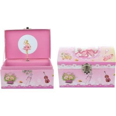 Hrací skříňka šperkovnice s baletkou