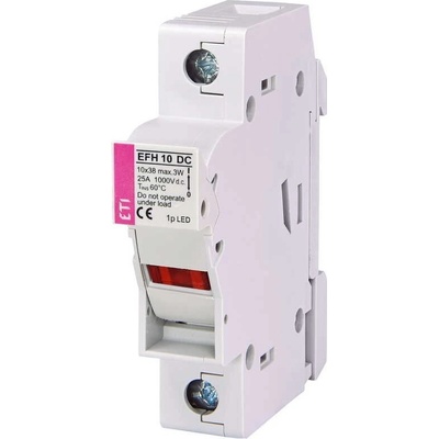002540511 Spodek pojistkový EFH 10 DC 1p LED AD, ETI