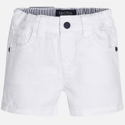 Mayoral chlapecké kraťasy bílé