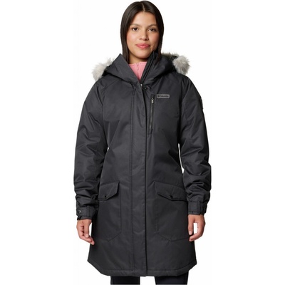 Columbia dámsky zimný kabát Suttle Mountain Long Insulated Jacke čierna