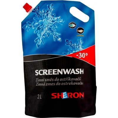 Sheron Zimná kvapalina do ostrekovačov Softpack Citrón -30°C 2 l