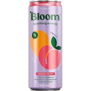 Bloom Sparkling Energy Drink [250 мл] Праскова - Манго