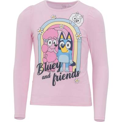 NAME IT Тениска nmfjessie bluey ls top box noos sky