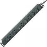 Roline Разклонител pdu за 19" шкаф, 45°, 16a, ute, Черен, 2, 0 м, roline 19.07. 1624