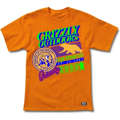 Grizzly tričko Neon Trail Ss Tee Or