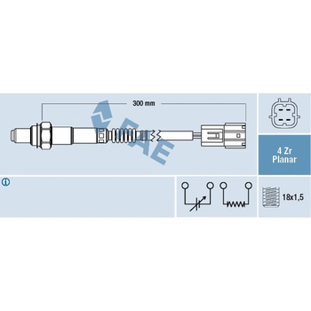Lambda sonda FAE 77452