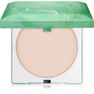Clinique Stay-Matte Sheer Pressed Powder матираща пудра за мазна кожа цвят 101 Invisible Matte 7.6 гр