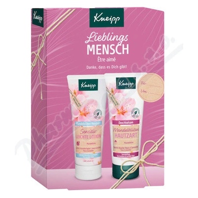 Kneipp Almond Blossom Almond Blossom sprchový balzam 200 ml + Almond Blossom telové mlieko 200 ml kozmetická sada