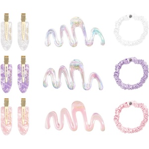 Brushworks Complete Everyday Hair Clip & Scrunchie Set подаръчен комплект За коса