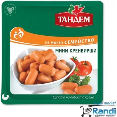 Тандем-В Мини кренвирши Тандем 200гр