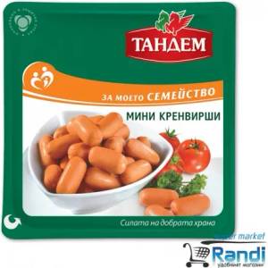 Тандем-В Мини кренвирши Тандем 200гр