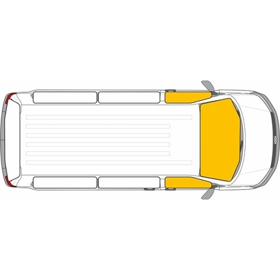 CARBEST Vnútorná termoclona Renault Trafic II/NissanNV300/Opel Vivaro B od roku 2015