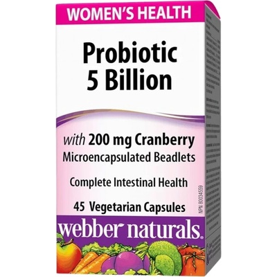 Webber Naturals Probiotic Women`s Health [45 капсули]