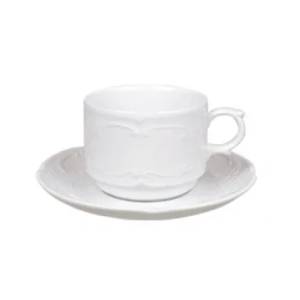 Gural Porselen - Флора Чаша с чинийка 180ml. (FLO 02 3C) (0180158)