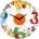 Guzzini Стенен часовник Number (27270052)