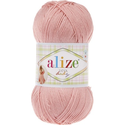 Alize Diva - 143 pudrová ružová