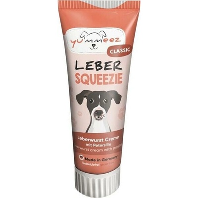 Yummeez Squeezie Leber pasta pre psov pečeňová 75 g