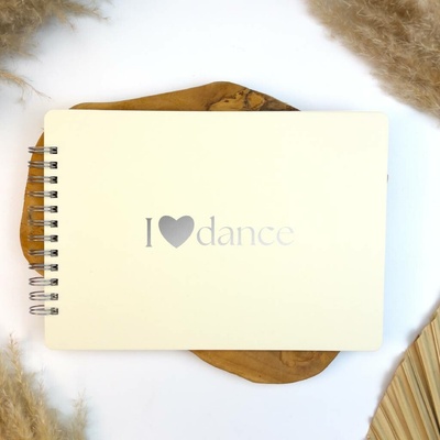 Drasca Art EOOD Taneční fotoalbum I love Dance | Originální dárek pro tanečnici,taneční skupiny
