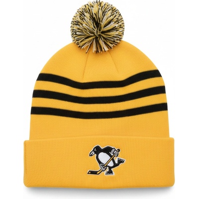 Outerstuff dětská zimní čepice Pittsburgh Penguins NHL Cuffed Beanie With Pom