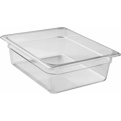 Cambro Nádoba Camwear GN 1/2 z polykarbonátu, Cambro, GN 1/2, 5,9 L, Priehľadná, 325x260x(H)100mm