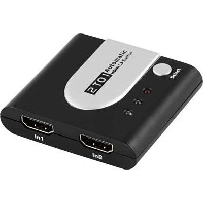 PremiumCord HDMI switch 2:1 automatický khswit21a