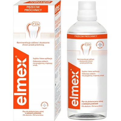 Elmex proti zubnímu kazu bez alkoholu 400 ml