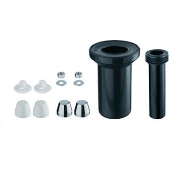 HASS připojovací souprava pro závěsné WC DN 90/110, 180 mm