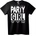 NOONEBRAND Тениска Party Girl Music - M, White