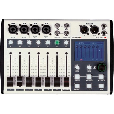 Proel digipad8 Дигитален аудио миксер (digipad8)