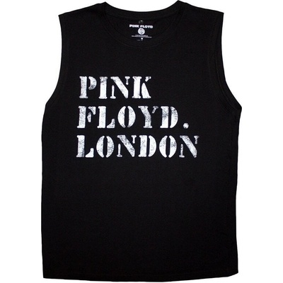 Pink Floyd Stencil Logo Black 2XL Риза (PFTANK201MB05)