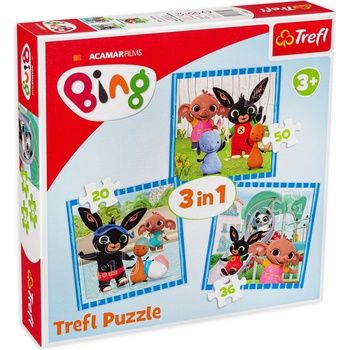 Image 1 of Trefl Пъзел Trefl от 24 макси части - Спайди и неговите приятели (14348)