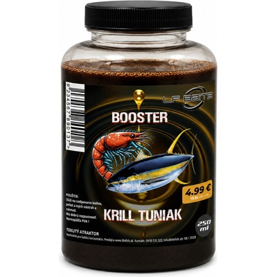 LF BAITS Booster Tuniak Krill 250 ml