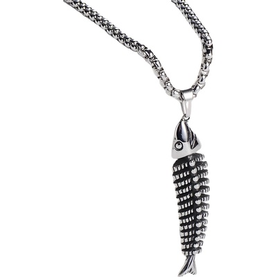 HARAHU Колие fb-20544 - Сребърен kp20544 (fb-20544)