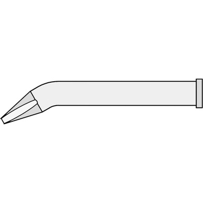 Weller XT AX pájecí hrot dlátový, zahnutý Velikost hrotů 1.6 mm Délka hrotů 51.5 mm Obsah 1 ks