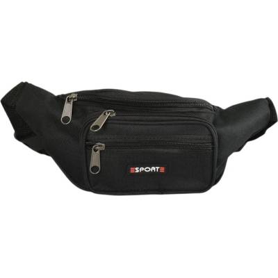 Черна чанта за през кръста - Sport