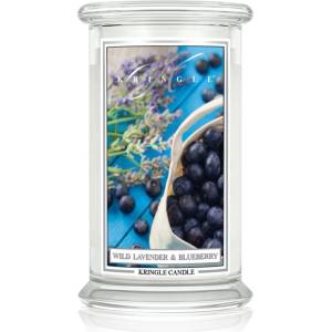 Kringle Candle Classic Wild Lavender & Blueberry ароматна свещ 623 гр