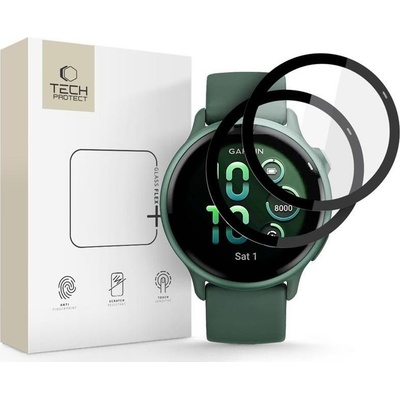 Tech-Protect Glass FLEX+ 2-PACK pro Garmin Vivoactive 6 černé 5906302363896 – Zboží Živě