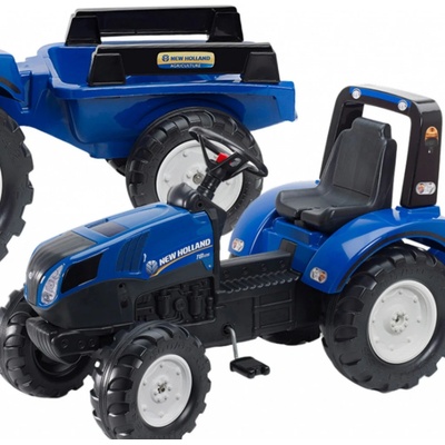 Falk FALK Šlapací traktor New Holland T8 s vlečkou FA 3090B