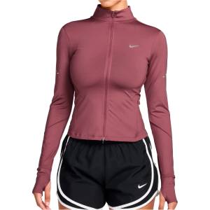 Nike Дамско яке за бягане Nike Women's Swift Dri-Fit Full Zip Jacket Running jacket - Pink Smoke / Reflective Silver - размер XS (128-0808-0211)