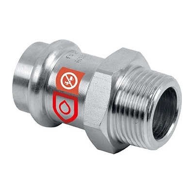 FRABO PRESS C-STEEL Prechod s vonkajším závitom 108 mm x 4"