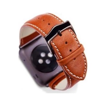 dbramante dbramante1928 Копенхагенска каишка за смарт часовник 38/40 мм, кафява/космически сива (DB-AW38GTSG0880) (DB-AW38GTSG0880)