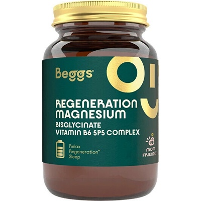 Beggs Regeneration Magnesium Bisglycinate + P5P Complex 60 kapsúl