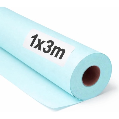 OFITURIA Kraft Paper Blue Pastel - Roll 1 × 3 m - 6 Rolls - Wrapping Paper and Packaging Paper - Craft Paper for DIY, Decoration and Sewing Patterns - Tear-Resistant and Easy to Cut - COM620-parent2