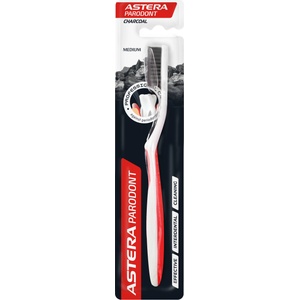 Astera Parodont Четка за зъби Charcoal, Medium