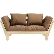 Karup Design Rozkladacia pohovka s hnedým poťahom Beat Natural/Mocca